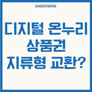 디지털 온누리 지류형