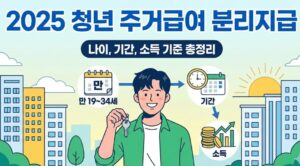 2025 청년 주거급여 분리지급